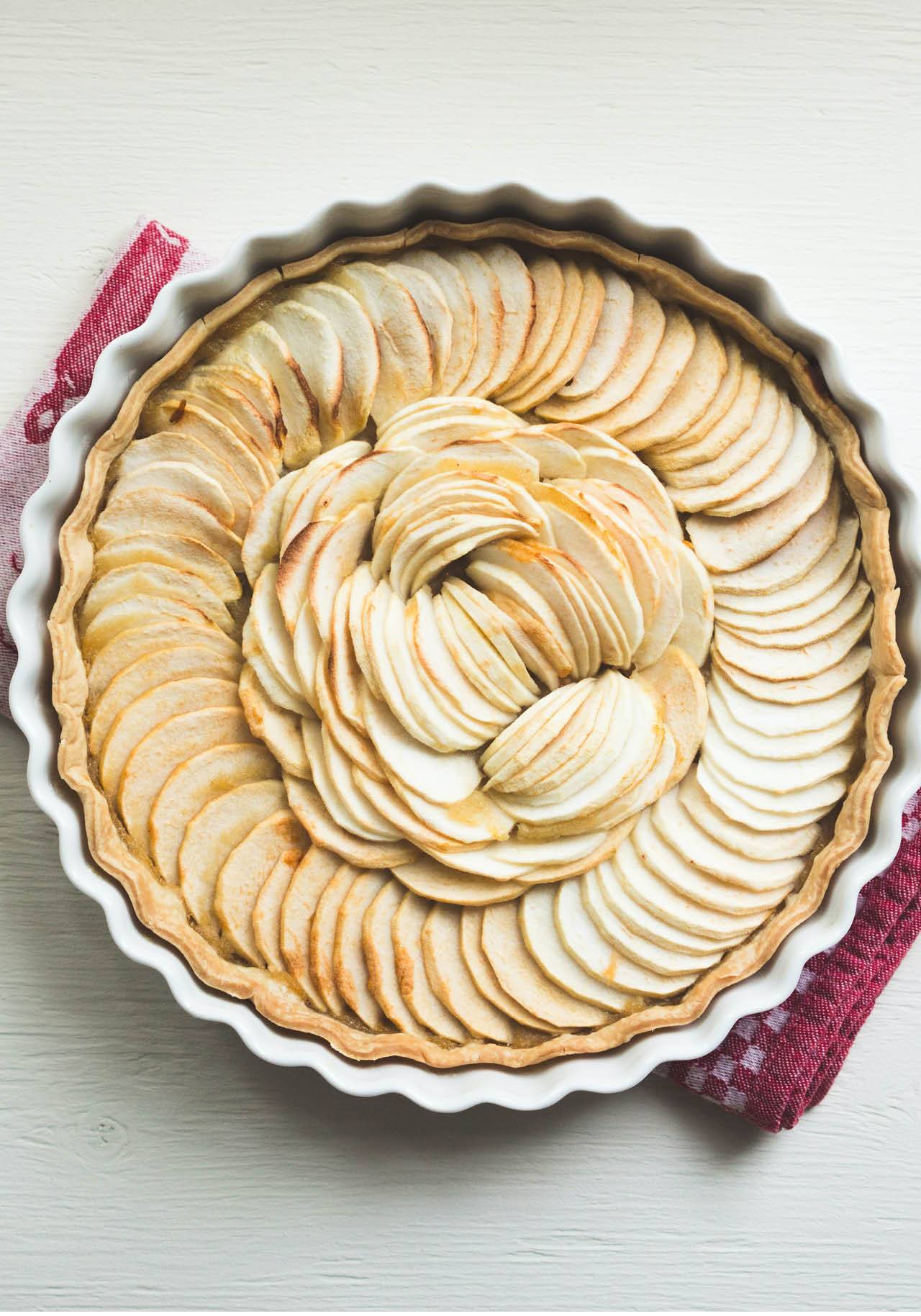 postres saludables con manzana tarta fina de manzana