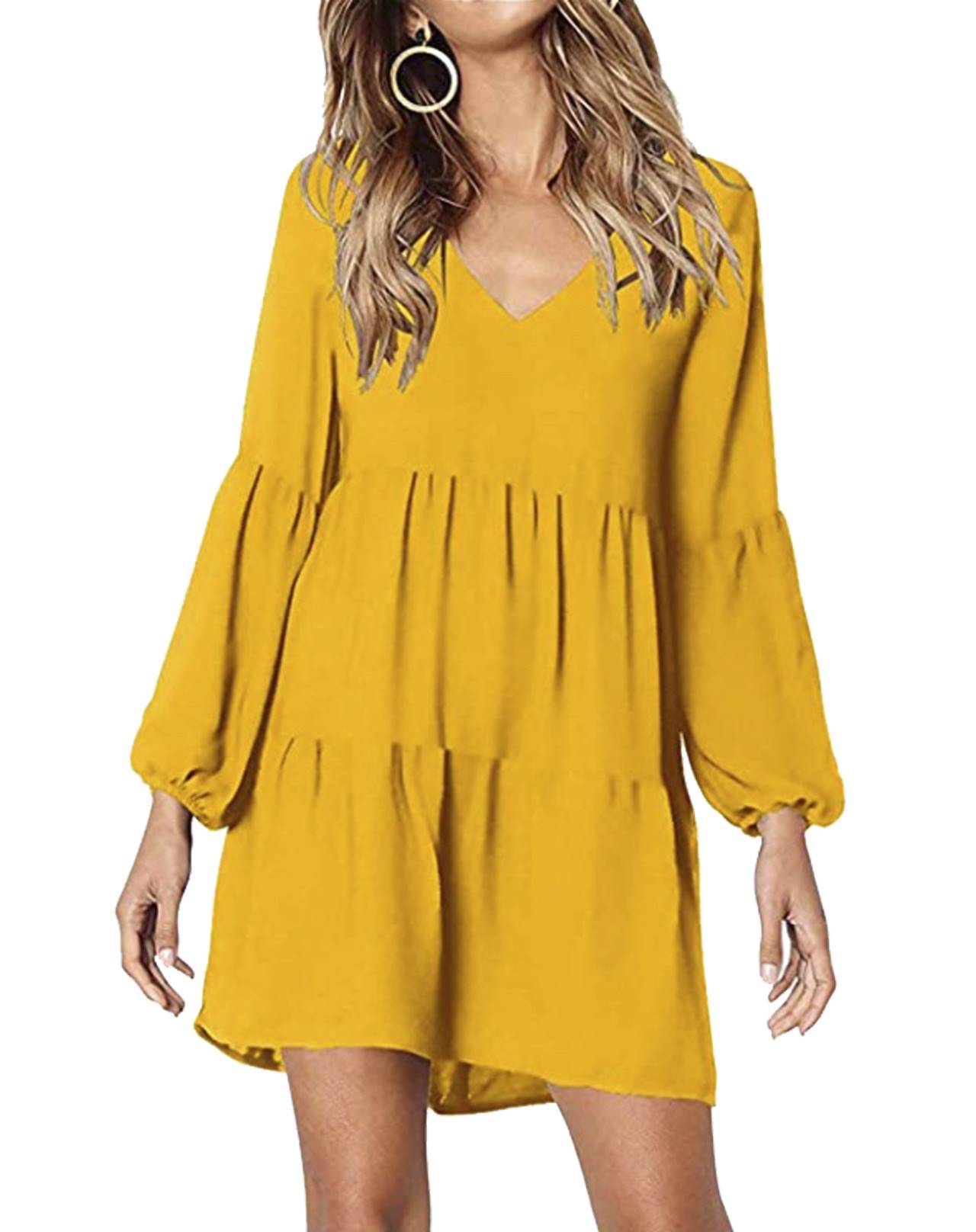 vestido Amazon amarillo 6