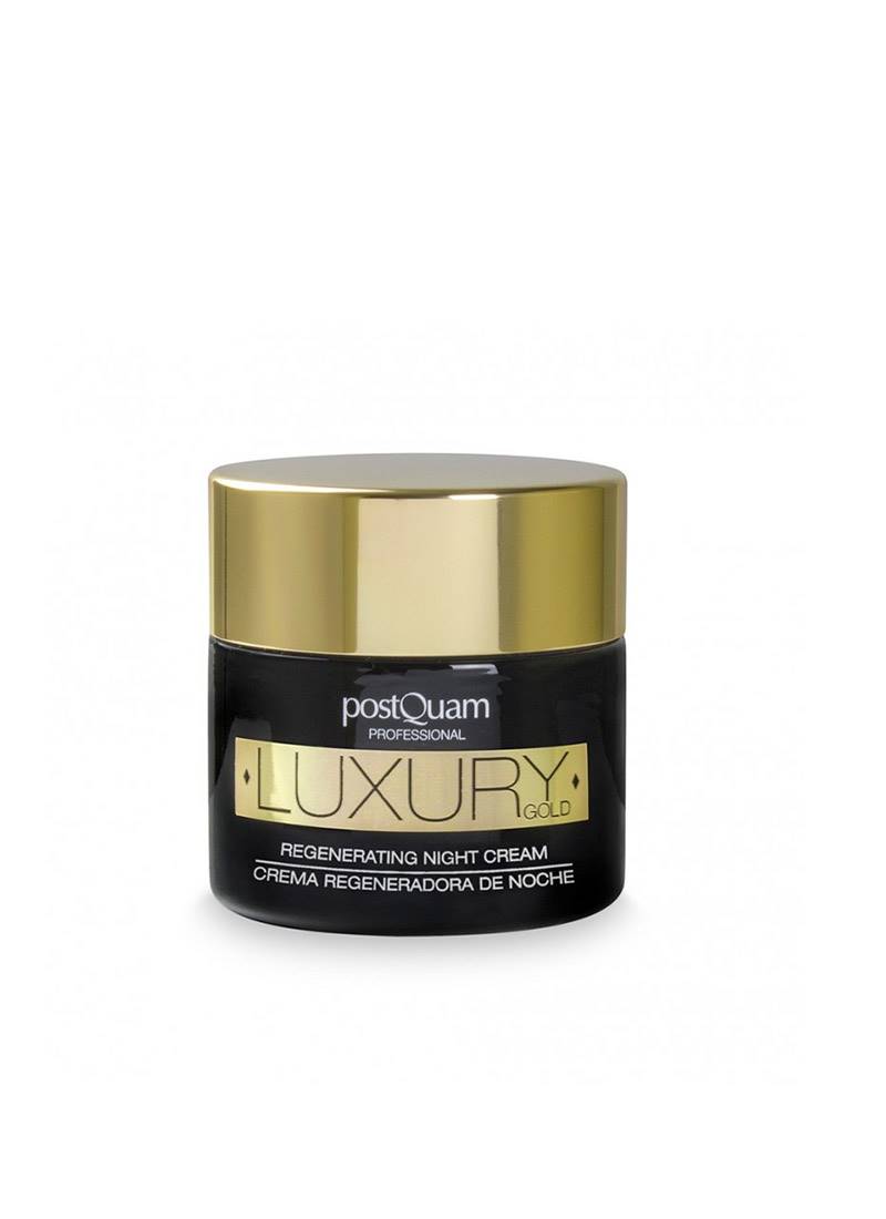 Luxury Gold crema regeneradora de noche de Postquam 
