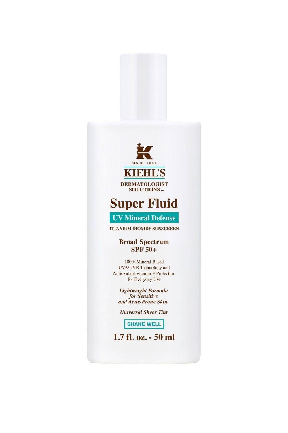  Ultra Light Daily UV Defense Mineral Sunscreen SPF 50 de Kiehl's.