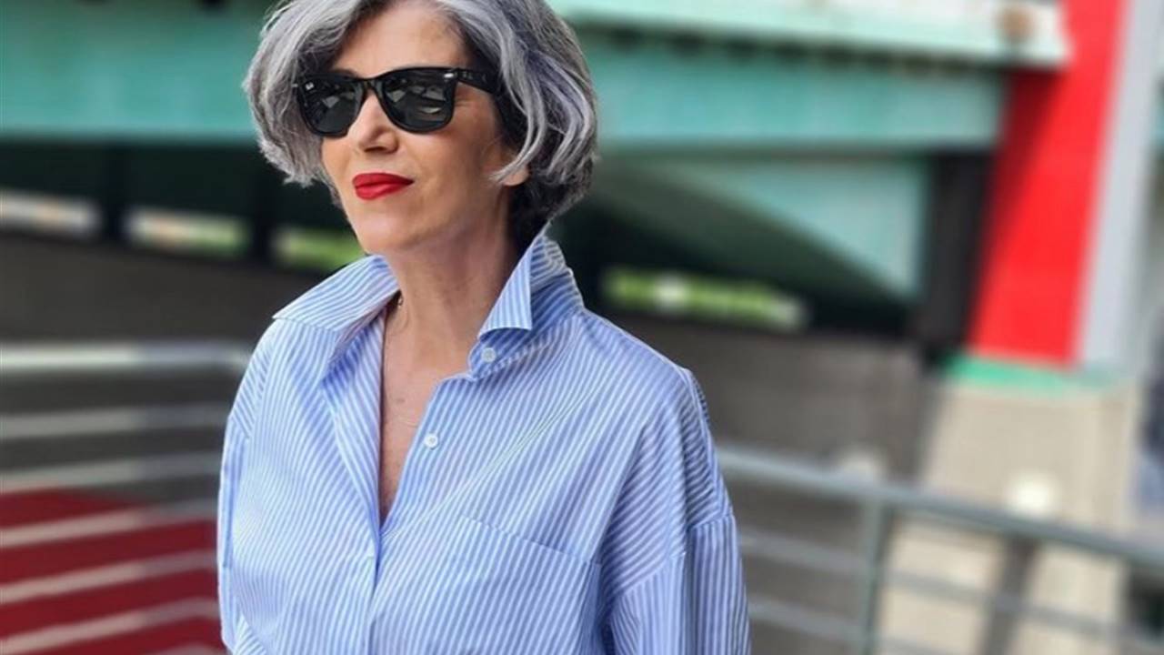 El lookazo de Carmen Gimeno con la falda larga de Zara más bonita para las mujeres de más de 50 años