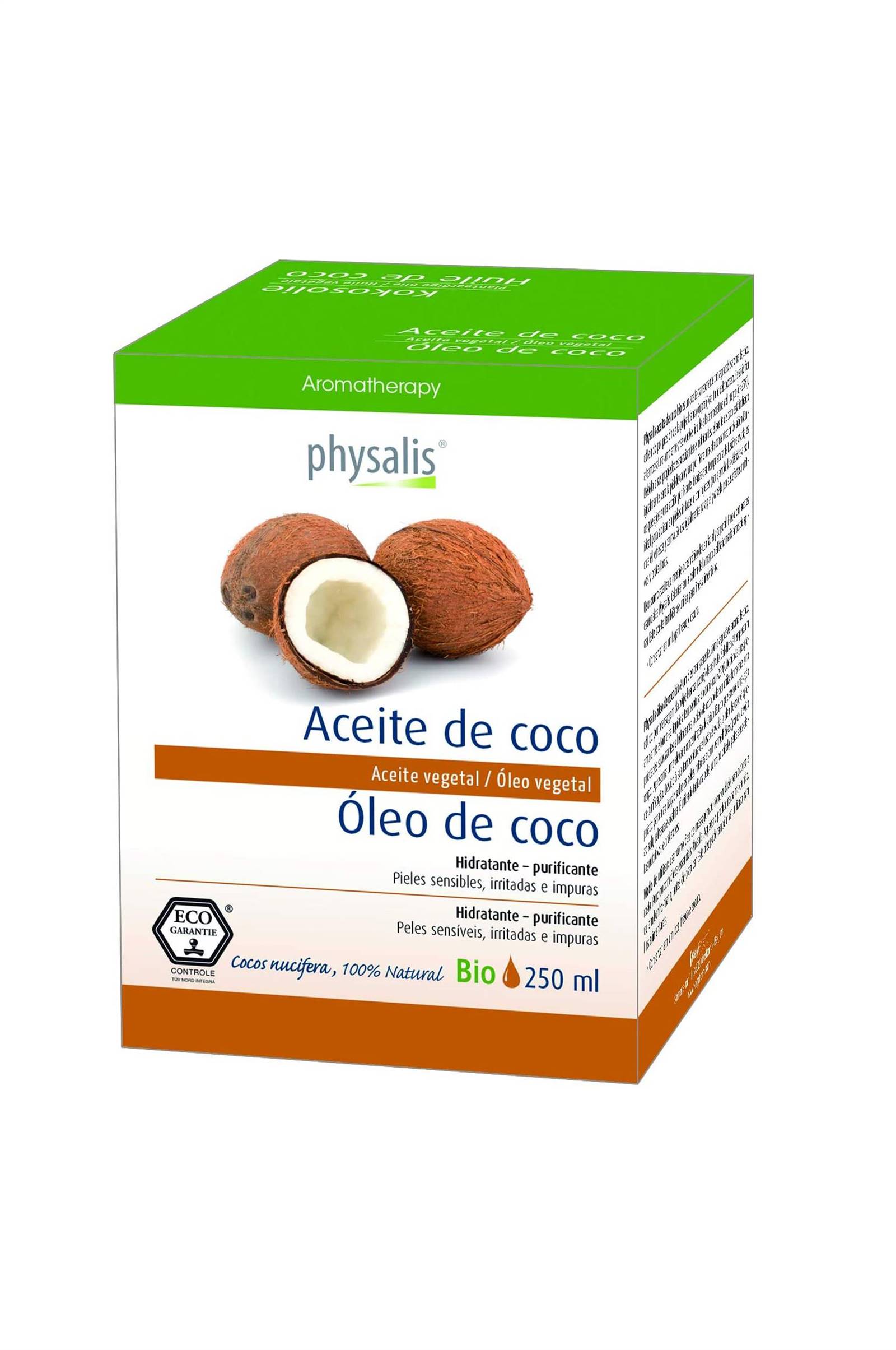 Aceite de coco Physalis