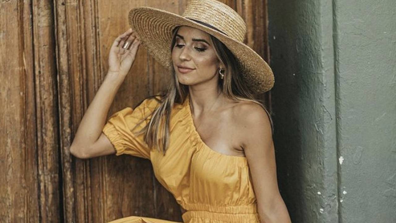 Flechazo total por el vestido maxi que Verónica Díaz se ha comprado en Mango