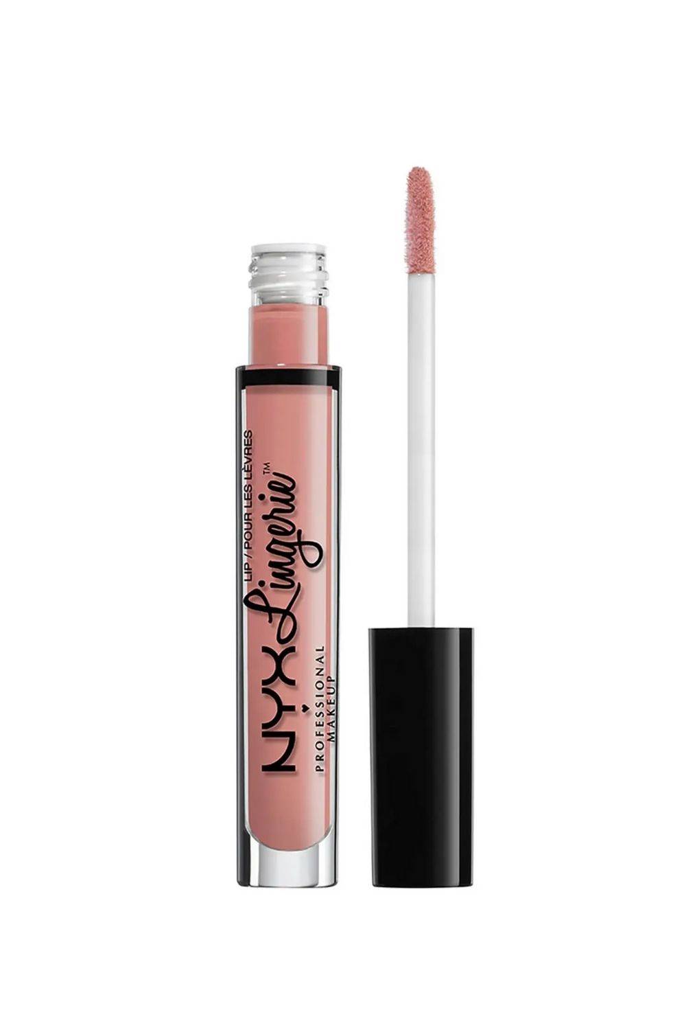 Pintalabios nude: Lip Lingerie Liquid Lipstick de NYX 