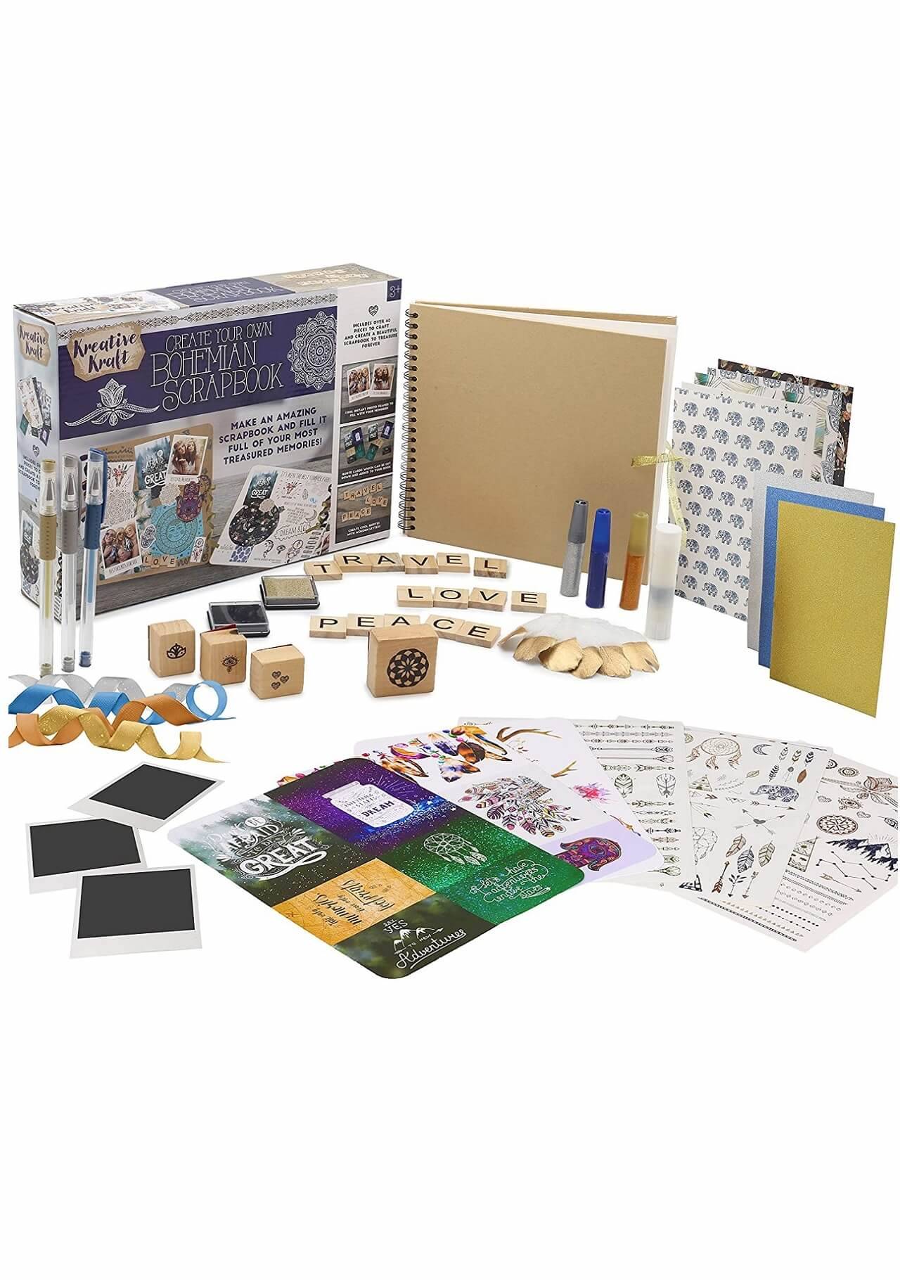 scrapbooking kit para crear tu propio scrapbook Amazon, 15,99€