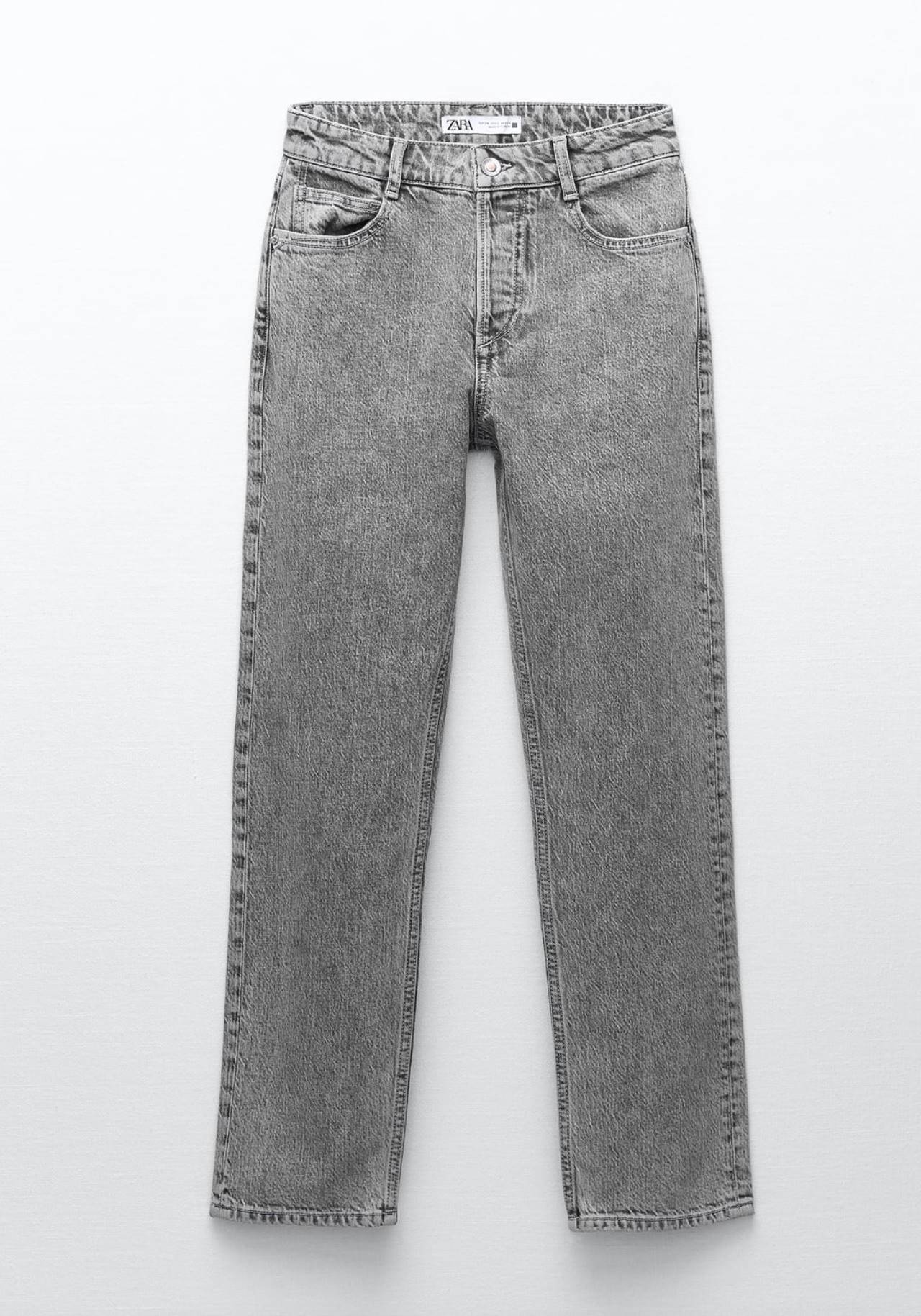 jeans grises Zara
