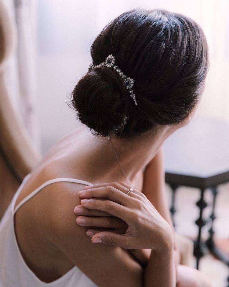 60 peinados de novia para lucir resplandeciente  Mujer Chic