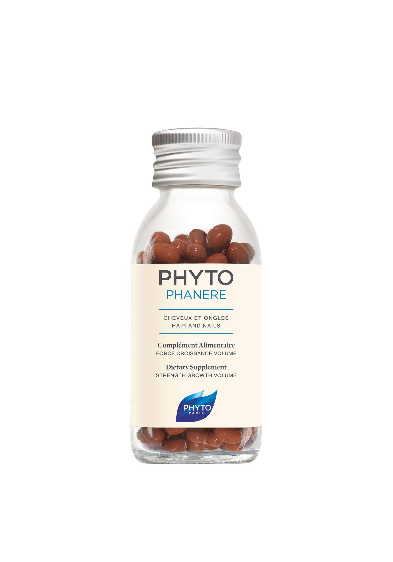 Caída pelo productos fortalecedores pelo Complemento alimenticio Phytophanere de Phyto