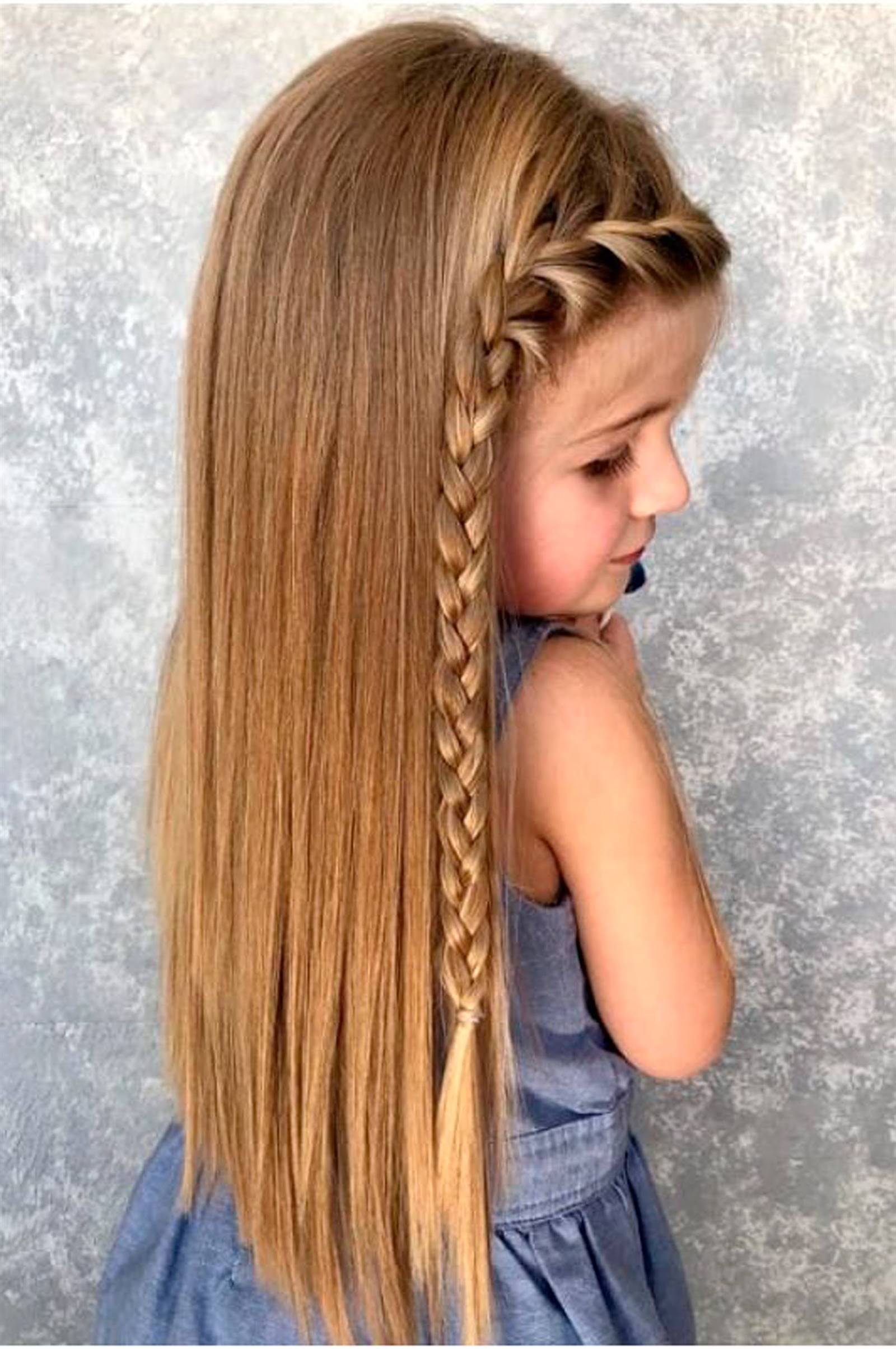 Entre anchura Gimnasta 15 peinados bonitos y fáciles para niñas