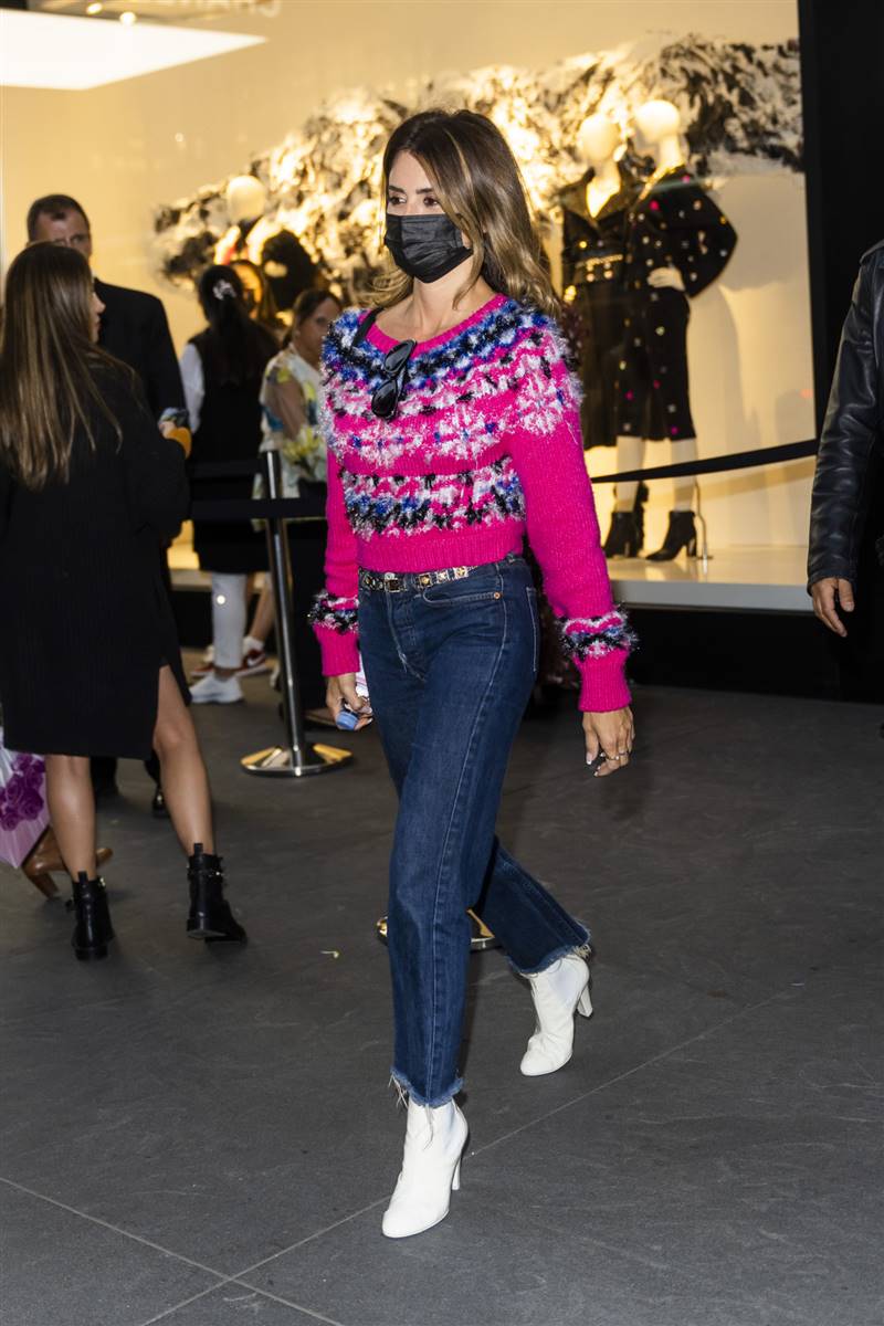 Penélope Cruz look jeans