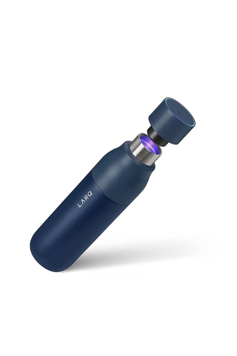 LARQ Bottle – una Botella de Agua Que se Limpia Sola y un Sistema de purificación de Agua, 500ml, Monaco Blue
