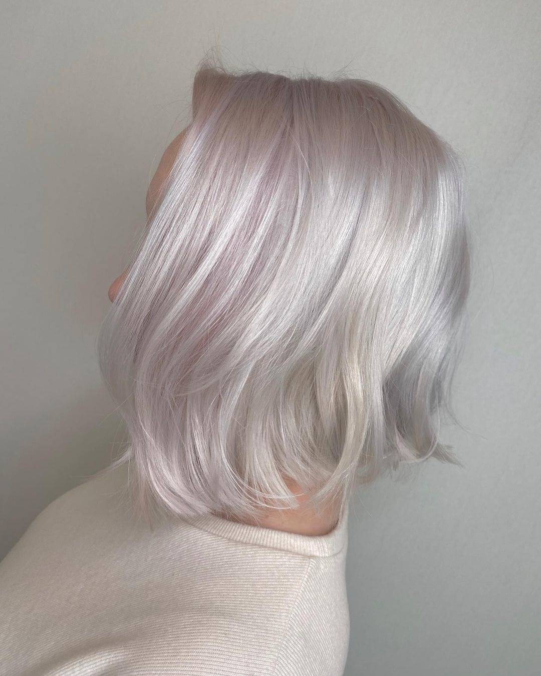 Oyster Gray Pearl color de pelo