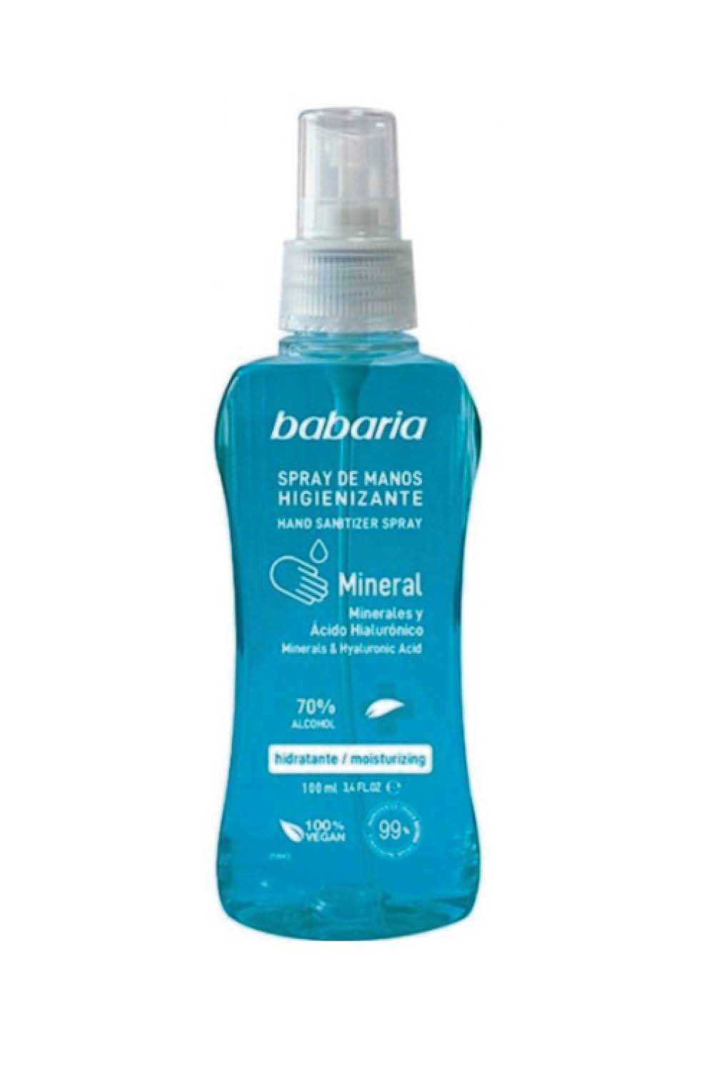 Gel hidroalcohólico: Desinfectante en spray Babaria