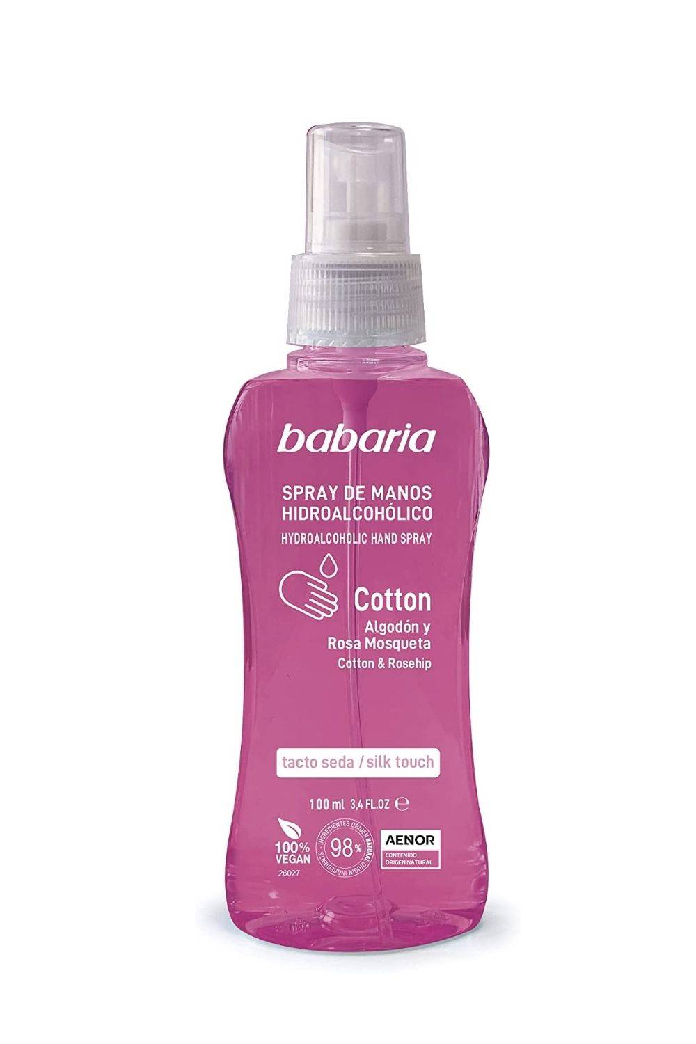 Babaria 3464 - Cotton Gel Desinfectante De Manos