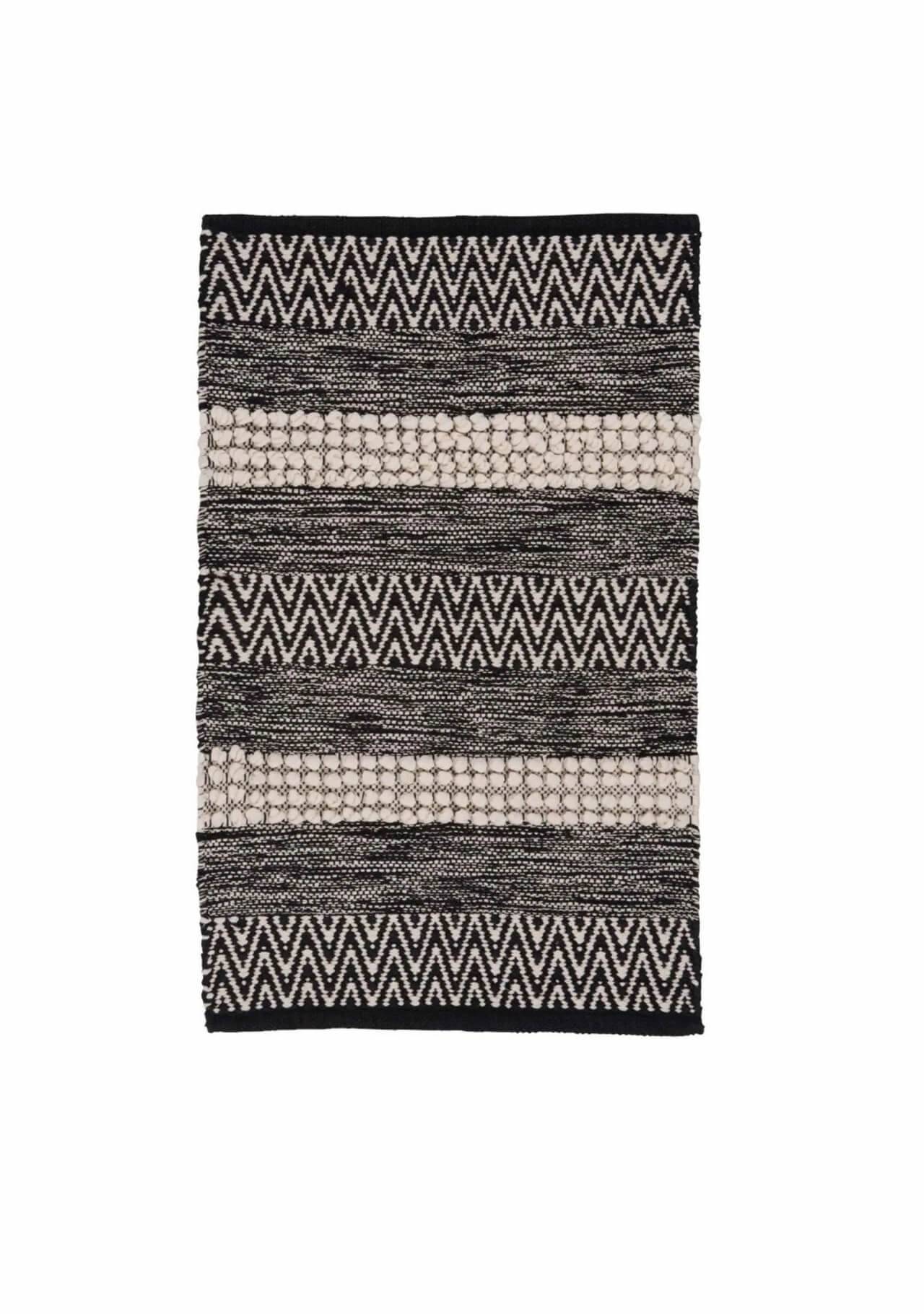 Mejores alfombras de algodón con motivos de rayas Maisons du Monde, 19,99€