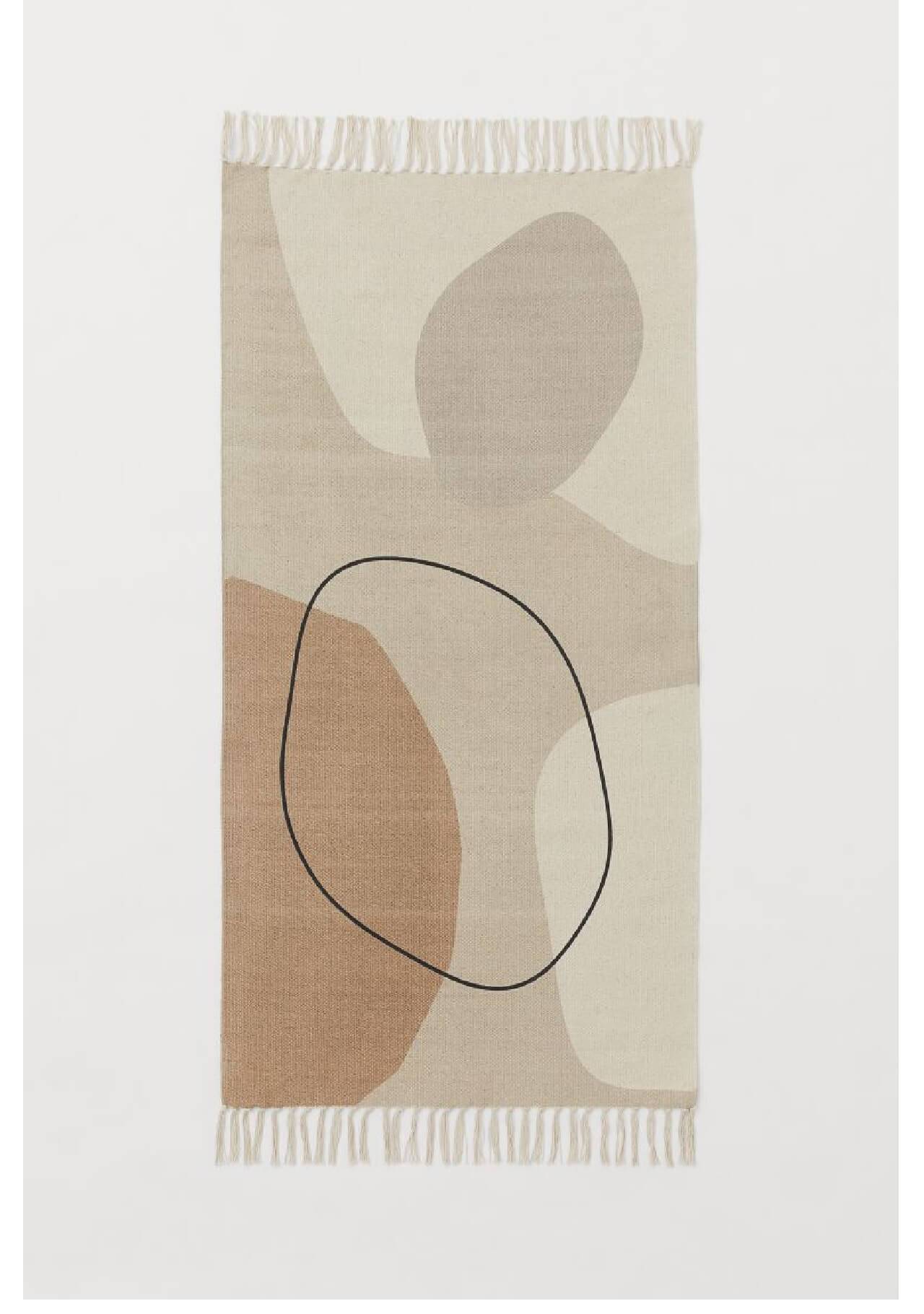HM Home alfombra de algodón H&M, 24,99€