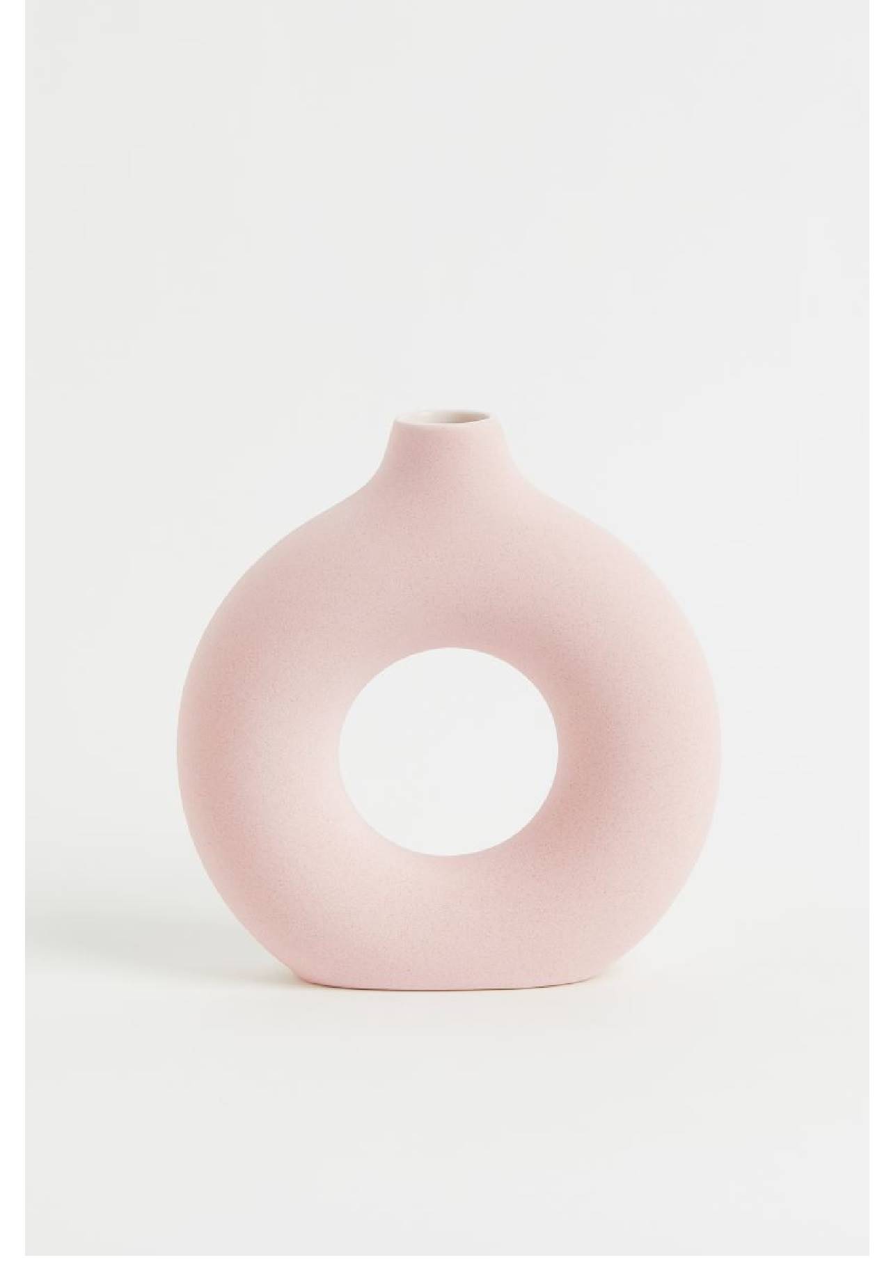 HM Home jarrón de cerámica H&M, 14,99€