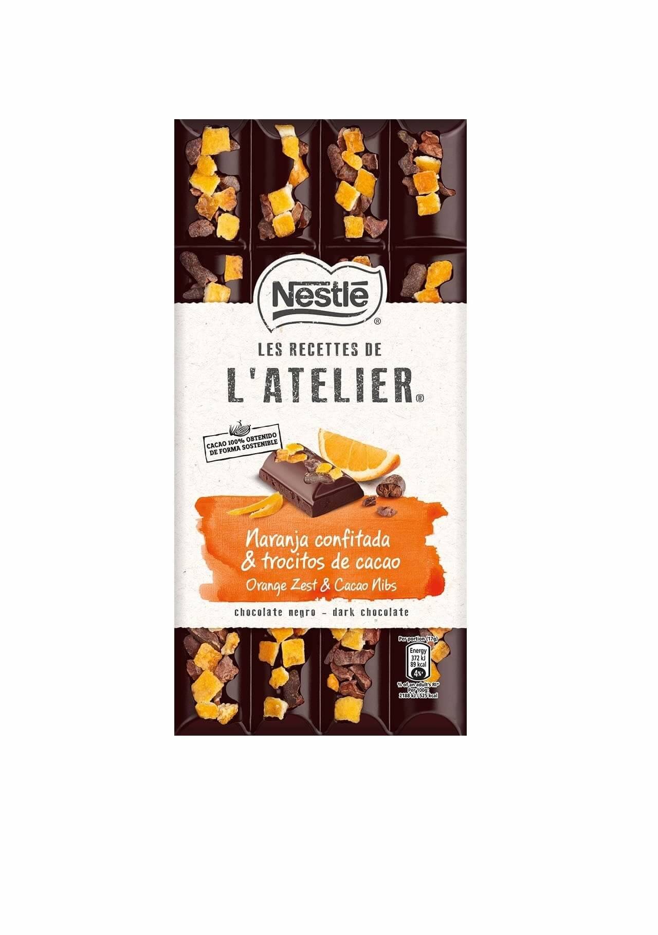 Beneficios chocolate Nestle atelier