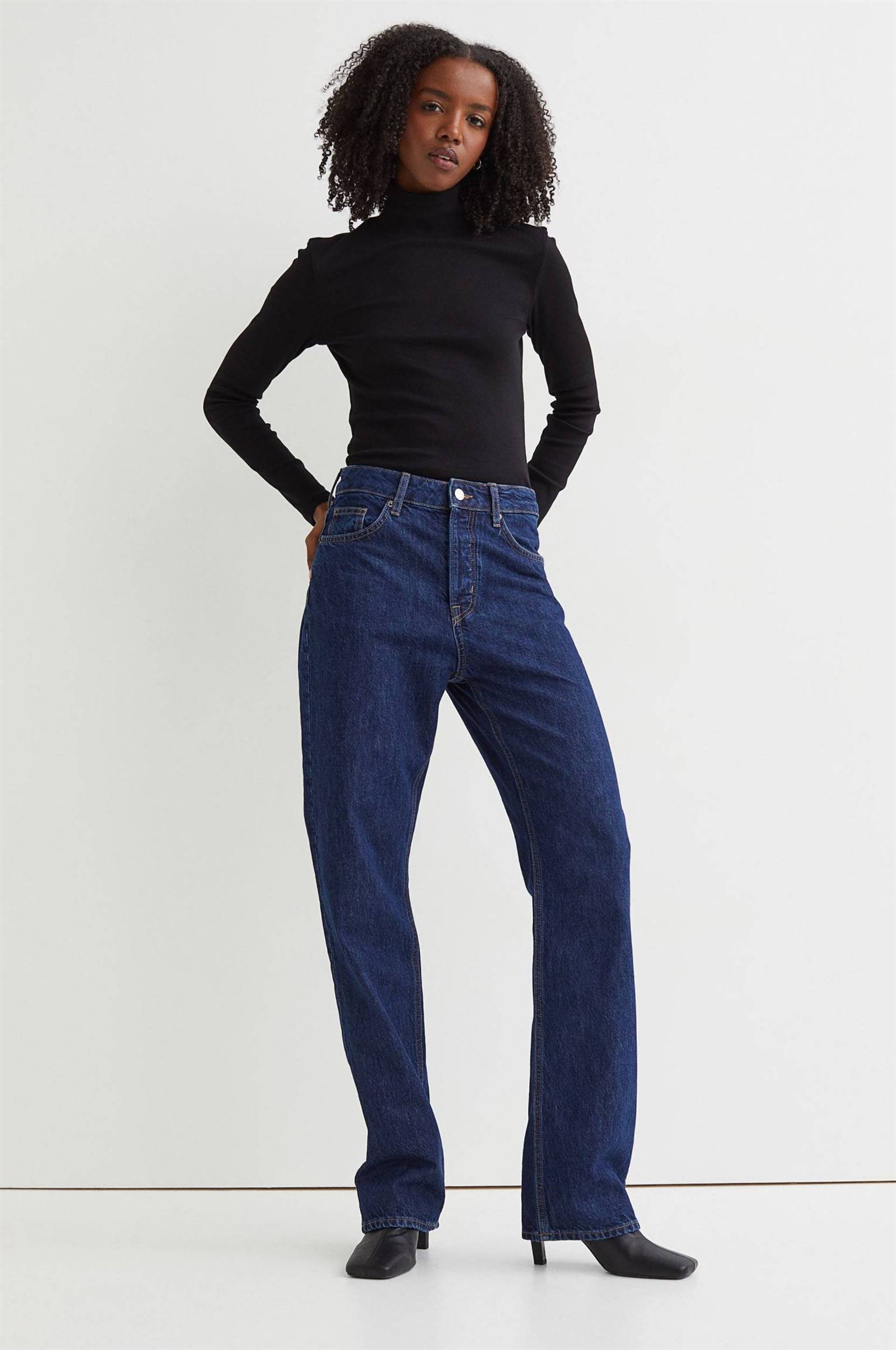 Jeans efecto vientre plano H&M4