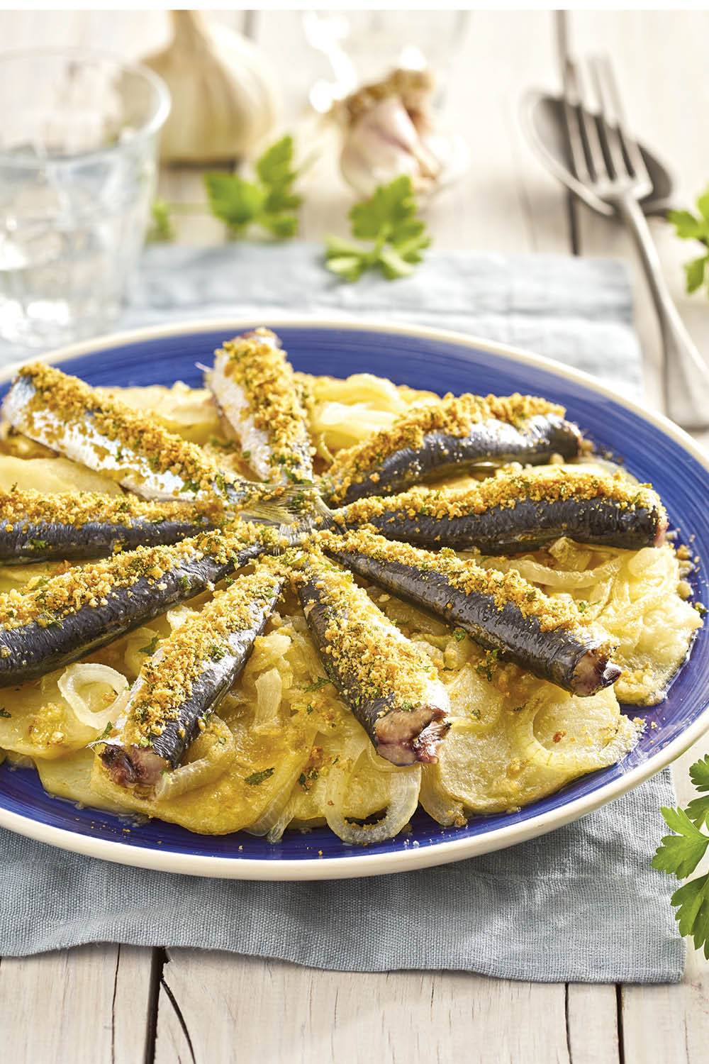 Recetas dieta antiinflamatoria: sardinas asadas al limón