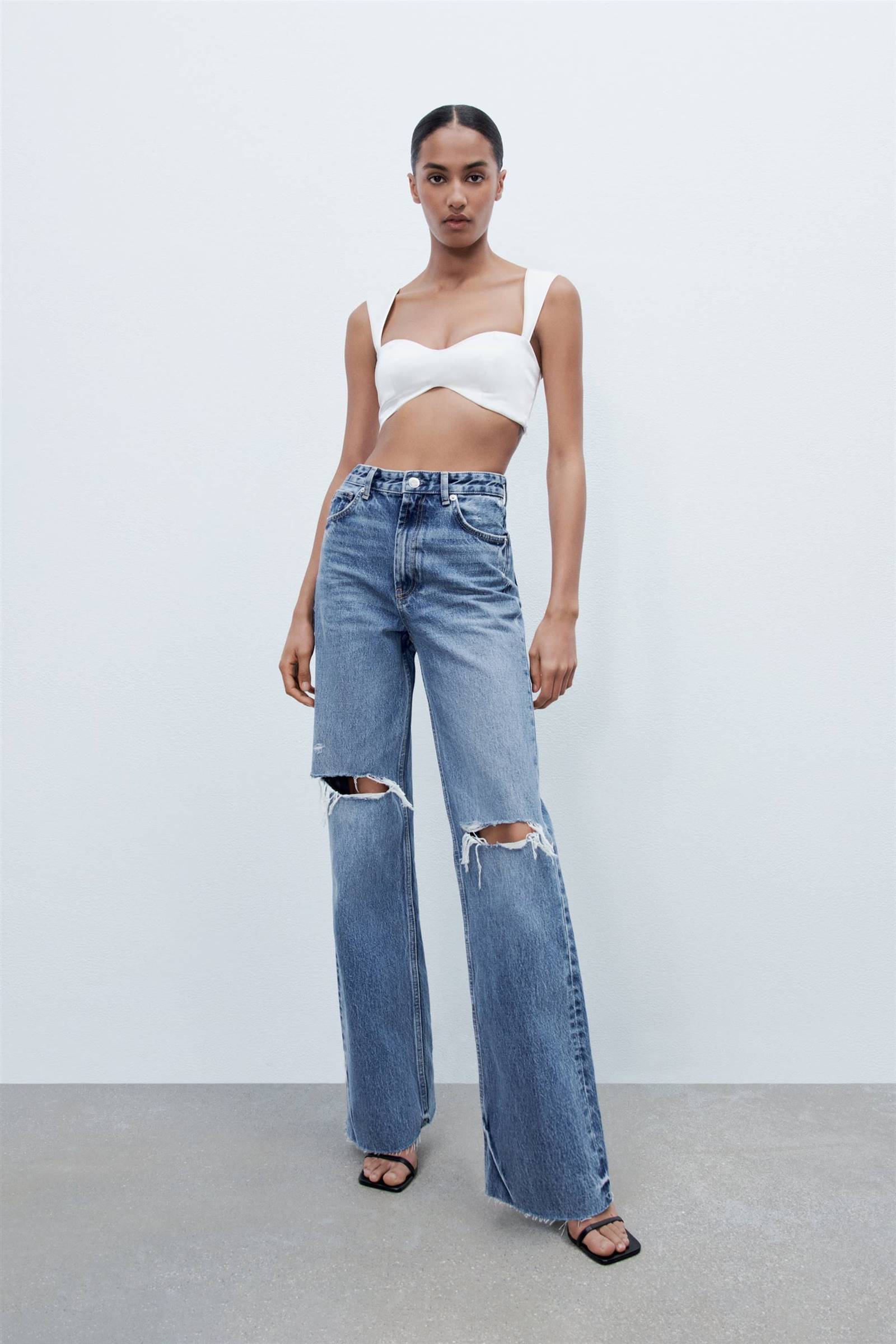 Ripped jeans de Zara