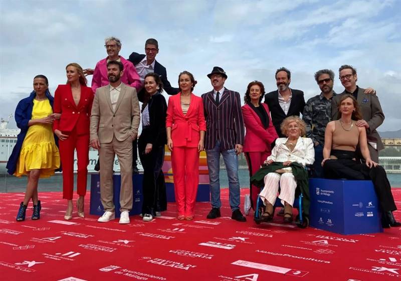 Los actores de 'Camera Café, la película' en el Festival de Málaga