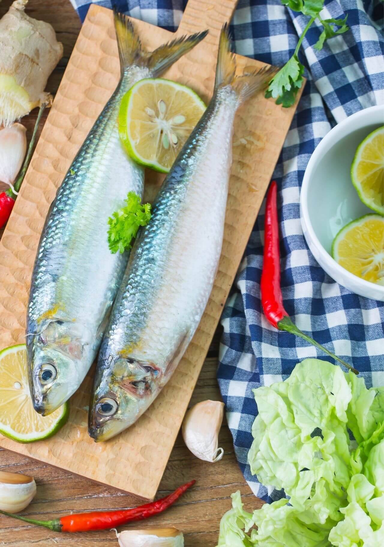 alimentos umami sardina
