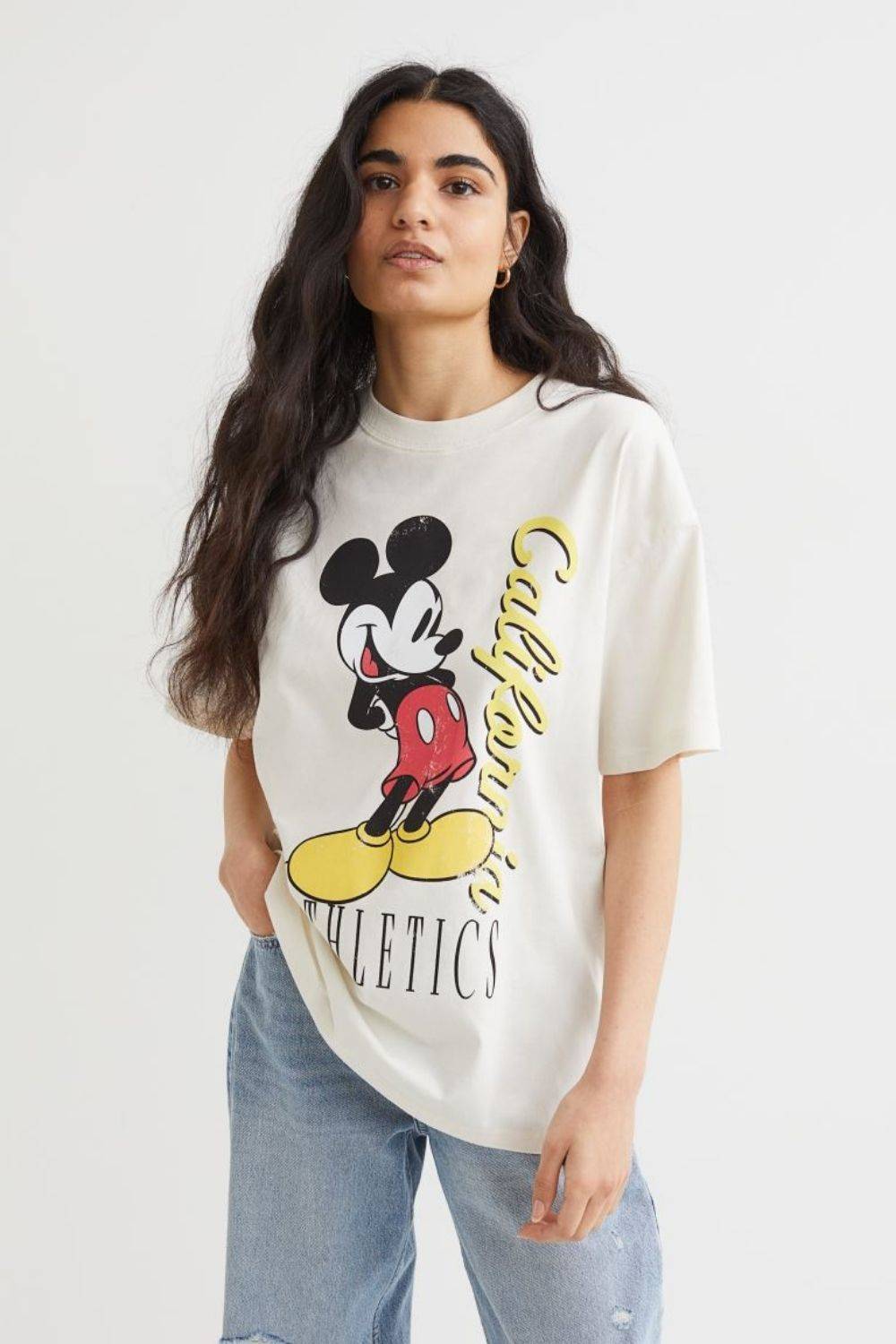 Camiseta oversize Mickey Mouse