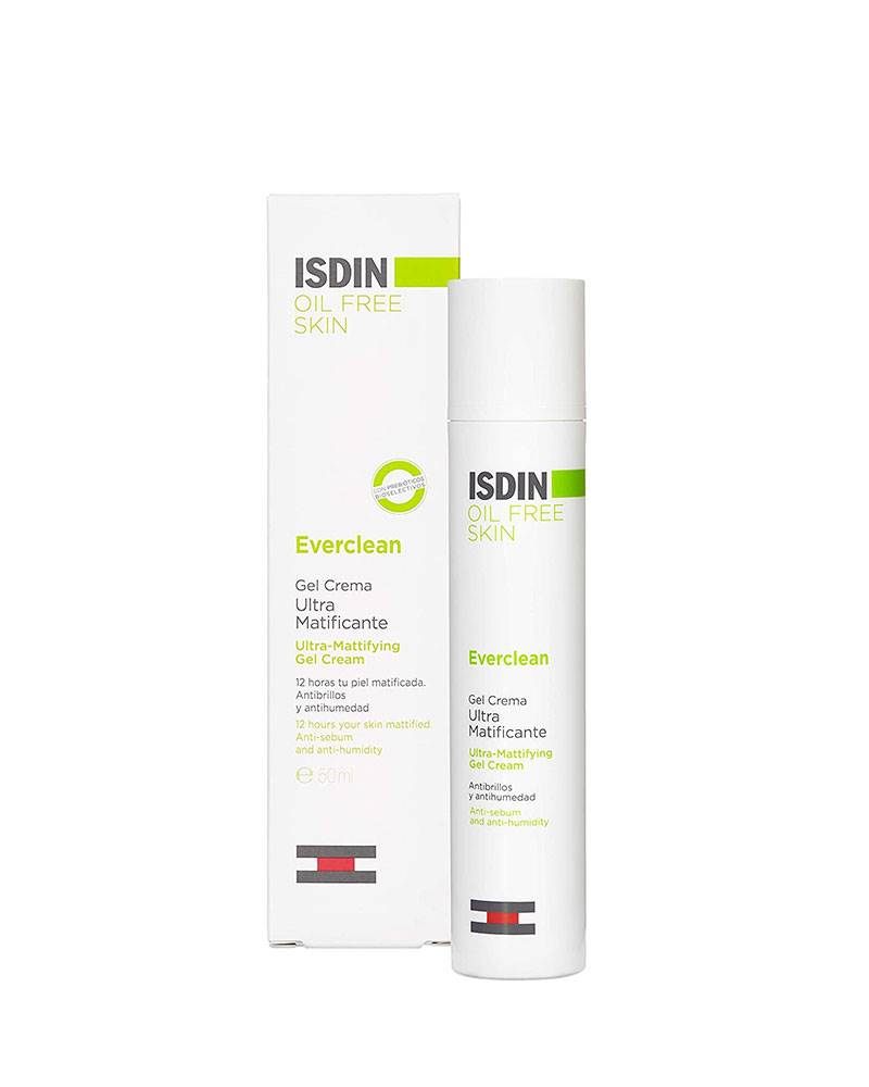 Everclean Oil Free Skin Gel Crema Rostro Ultra Matificante de ISDIN