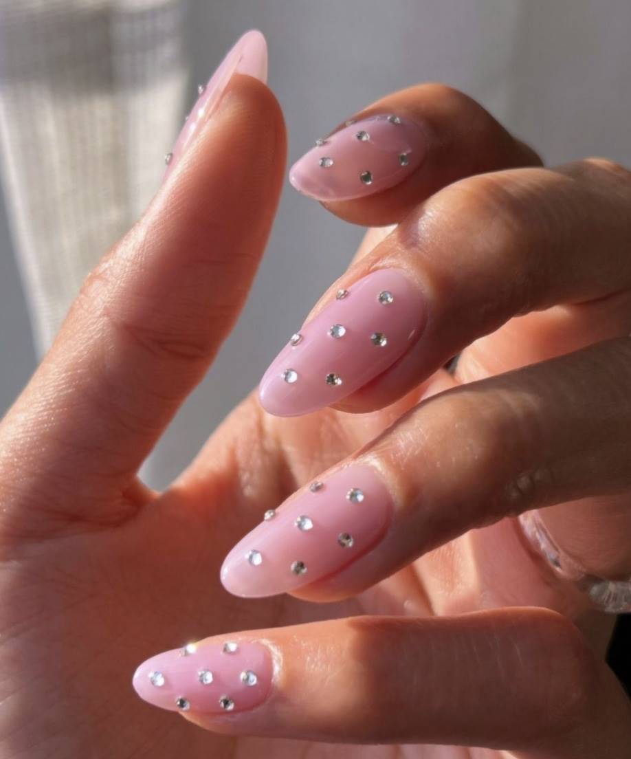 Decoración de uñas sencillas y delicadas en tono rosa con  diseño de uñas  pinceladas o one stroke  YouTube