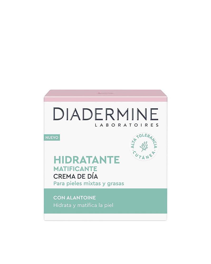 Crema hidratante facial para piel normal y mixta: Hidratante matificante de Diadermine
