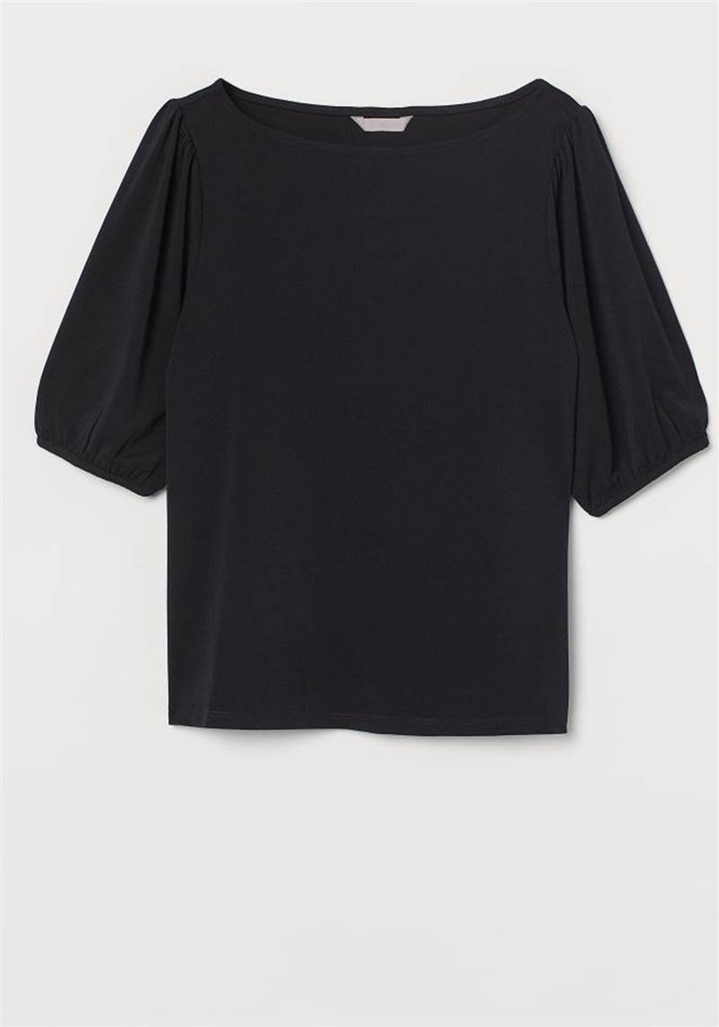 Camiseta negra H&M