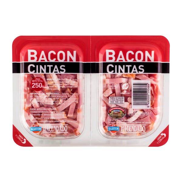 alimentos keto mercadona bacon