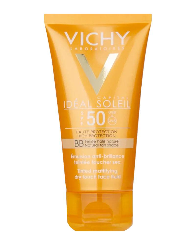 Protector solar facial acabado mate Vichy