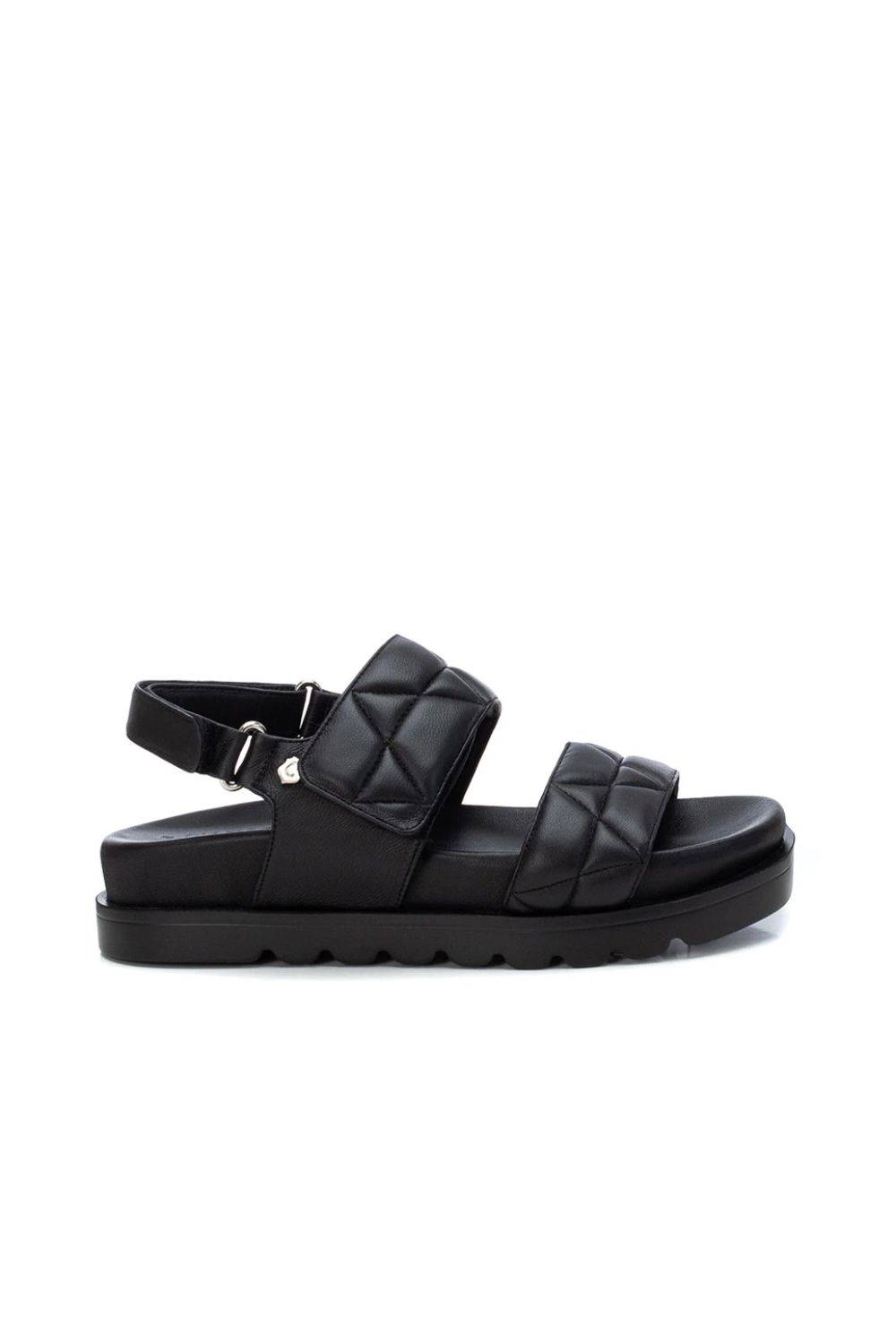 Sandalias de plataforma en color negro