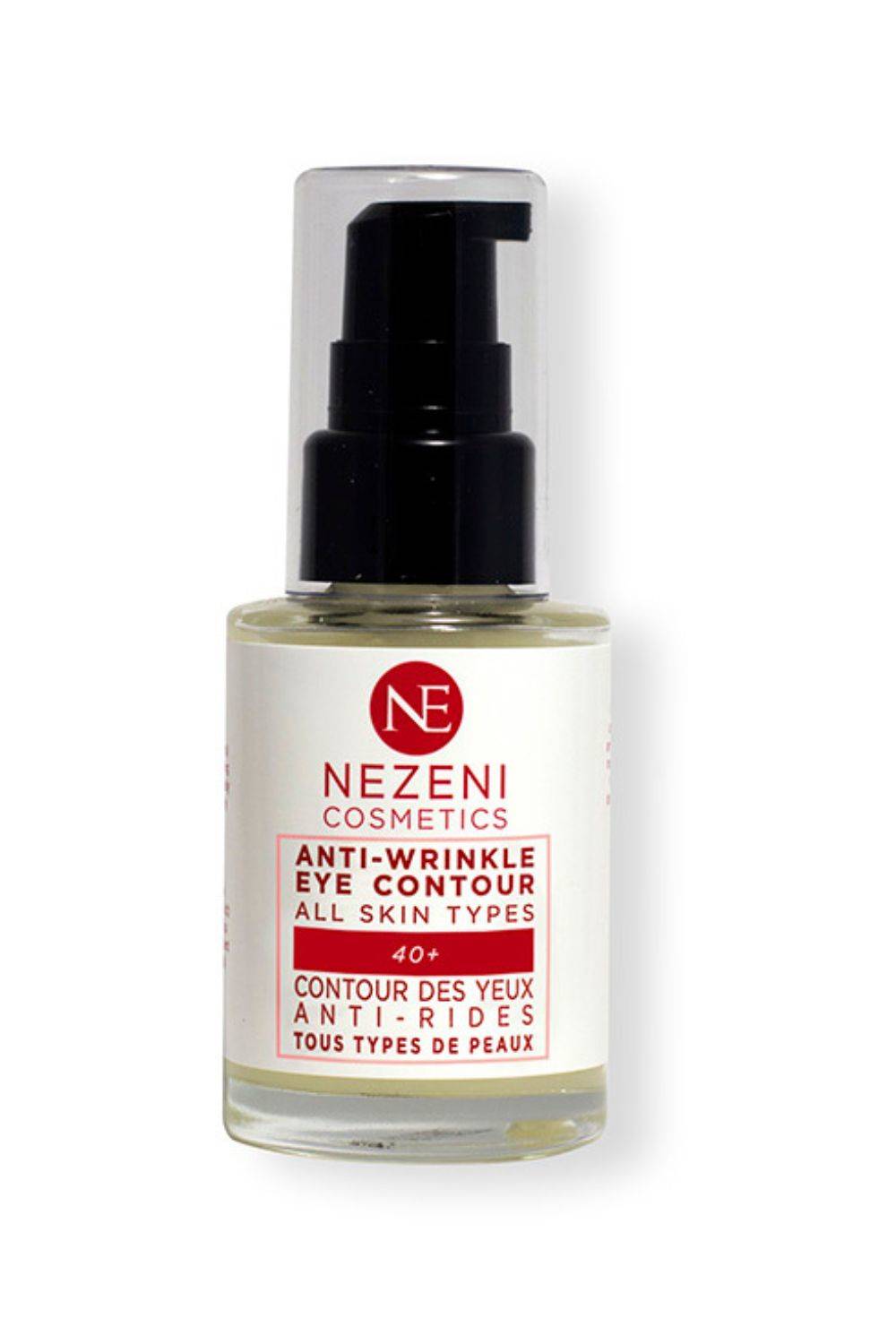 Contorno de ojos Antiarrugas 40+ de Nezeni Cosmetics