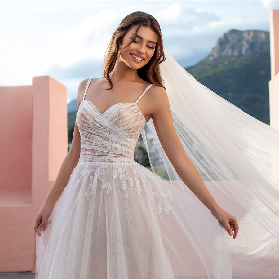 50 vestidos bonitos de novia 2022 (ordenados por tipo, marca y precio)