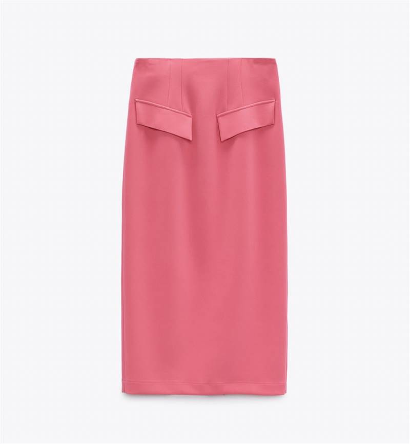 Falda tubo de Zara