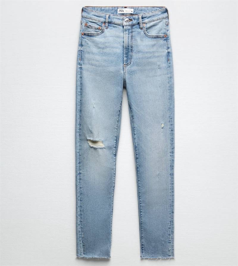 Jeans rotos de Zara