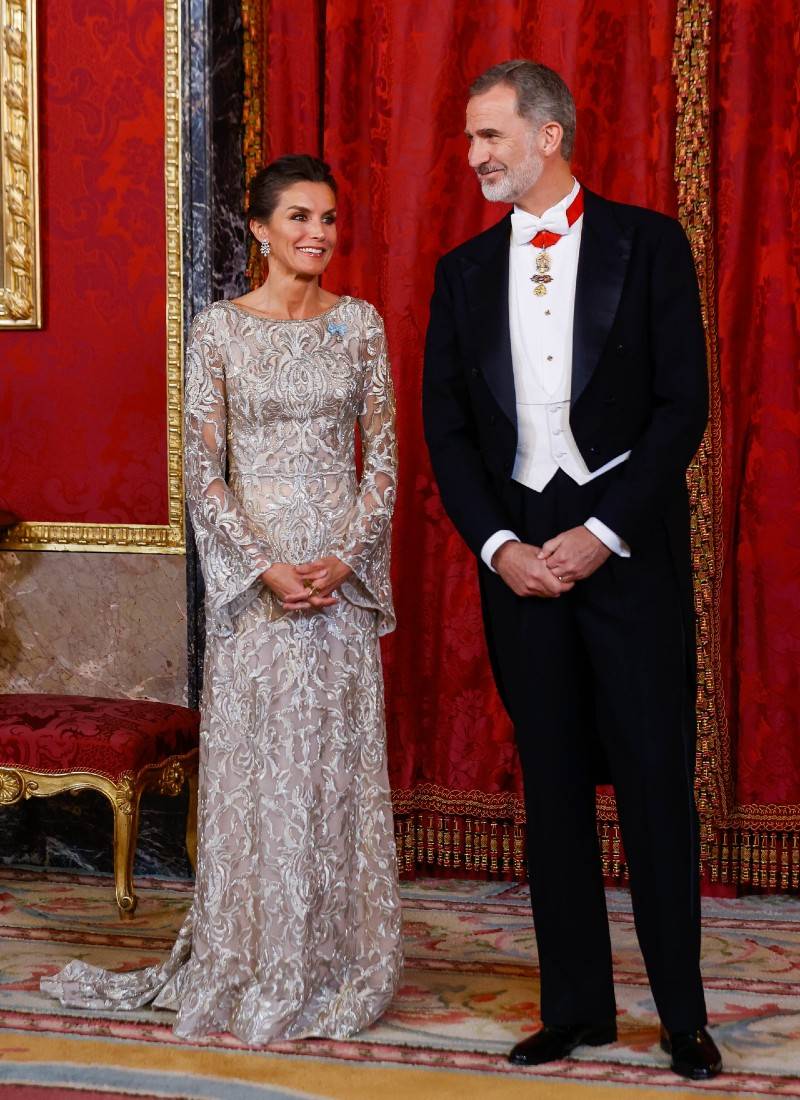 Los reyes Felipe VI y Letizia