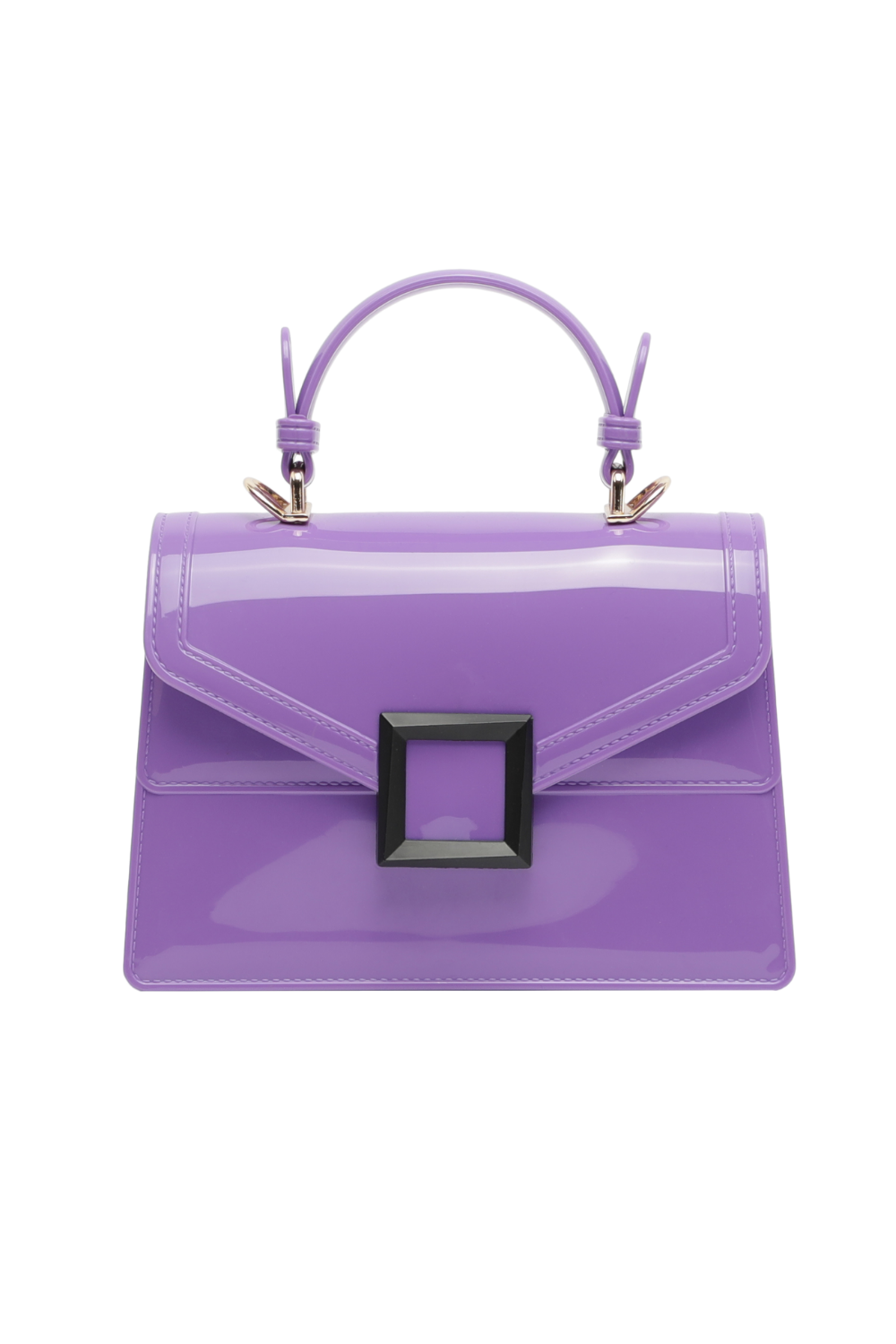 Explosión de color: bolso maletín lila