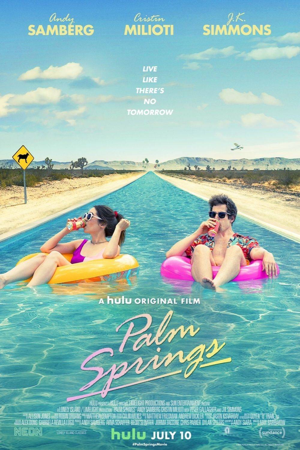 Novedad en películas de amor - Palm Springs (2020)
