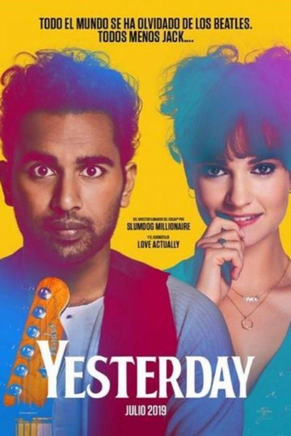 Novedad en películas de amor - Yesterday (2019)
