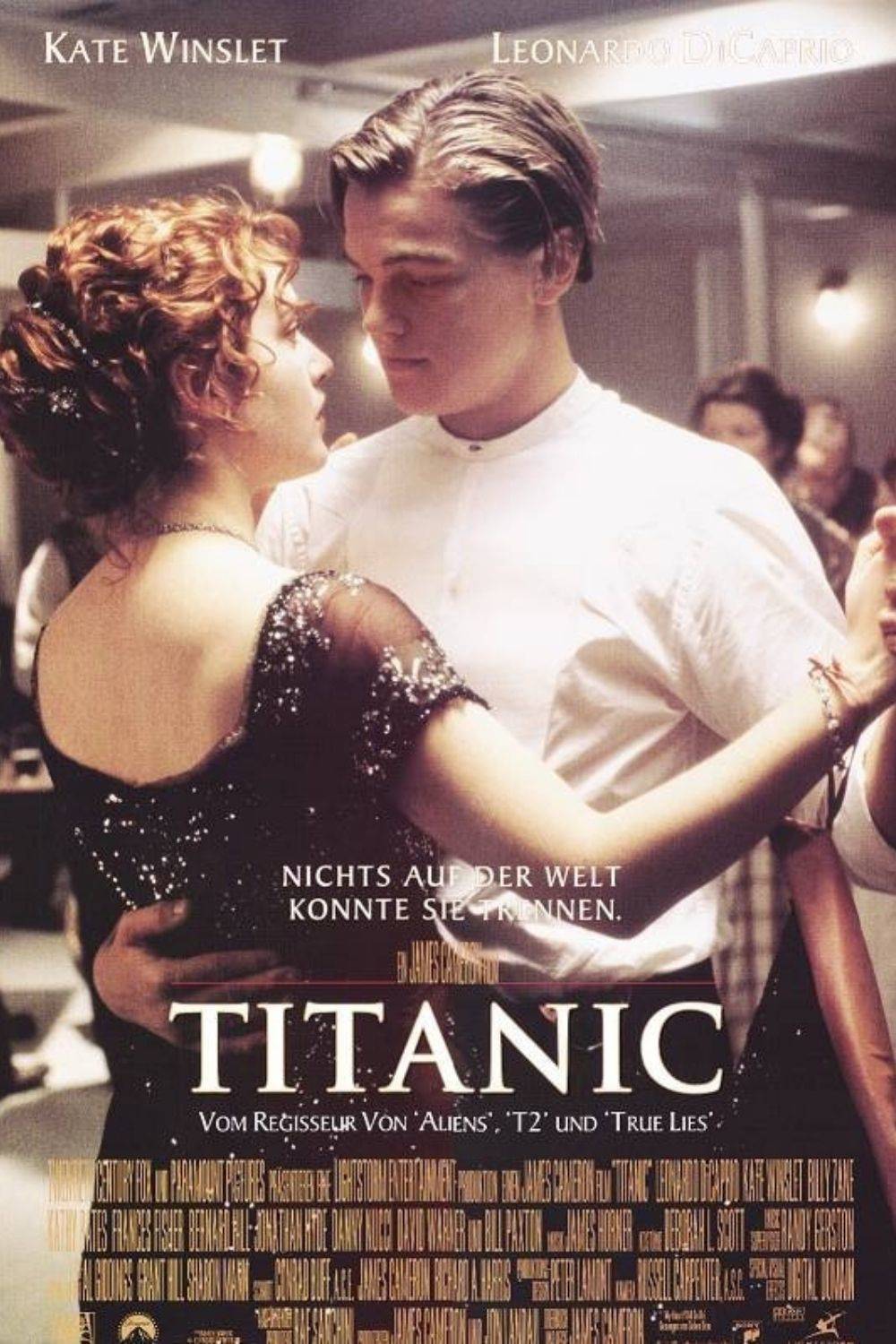 Película de amor clásica - Titanic (1997)