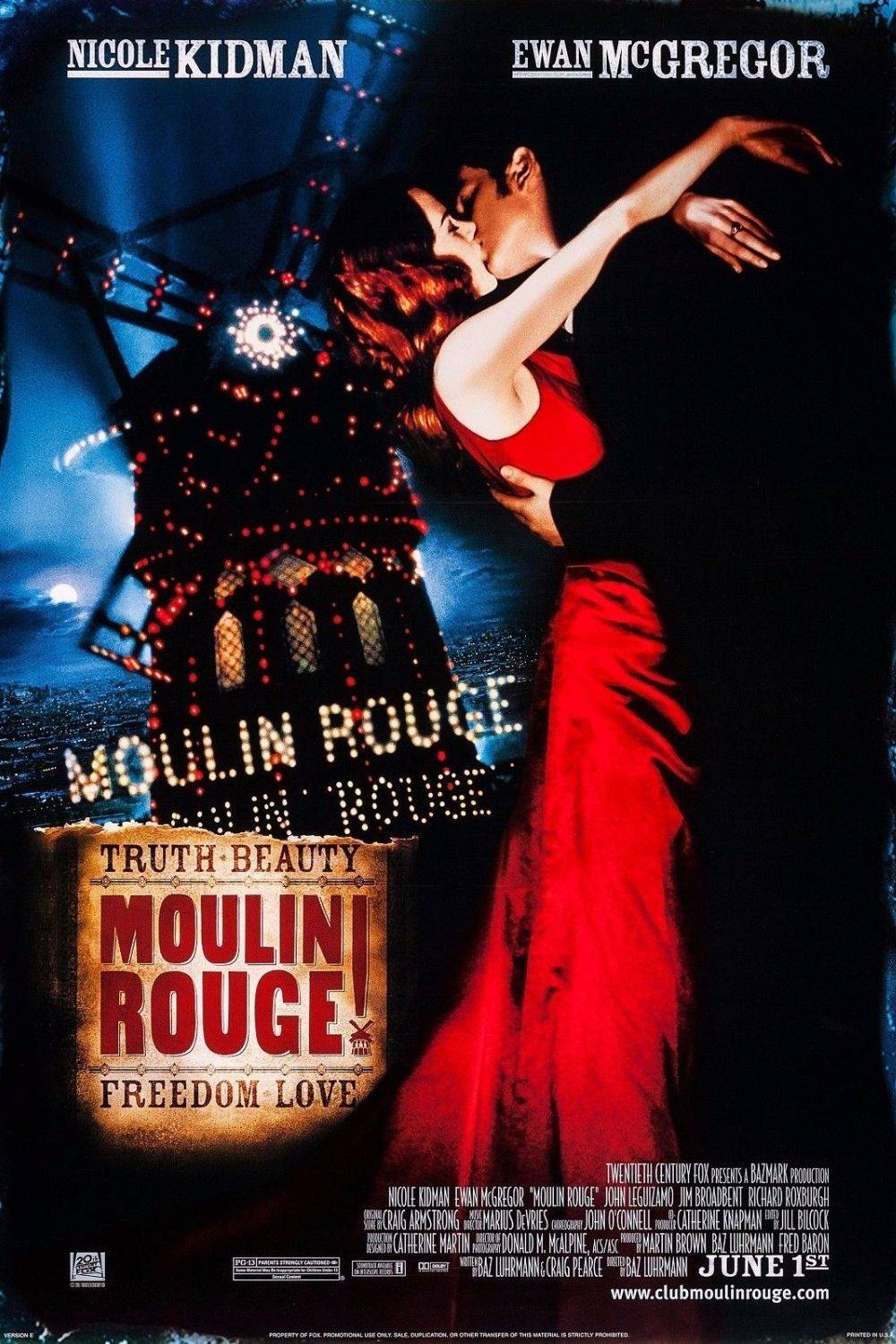Película de amor y drama - Moulin Rouge (2001)