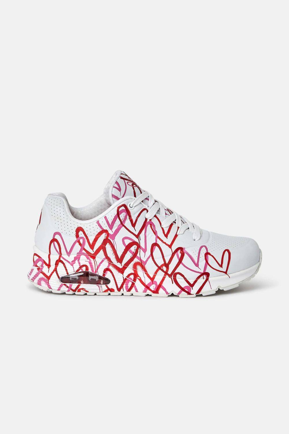 Skechers Zapatillas deportivas de mujer Street Uno en multicolor con cierre de cordones