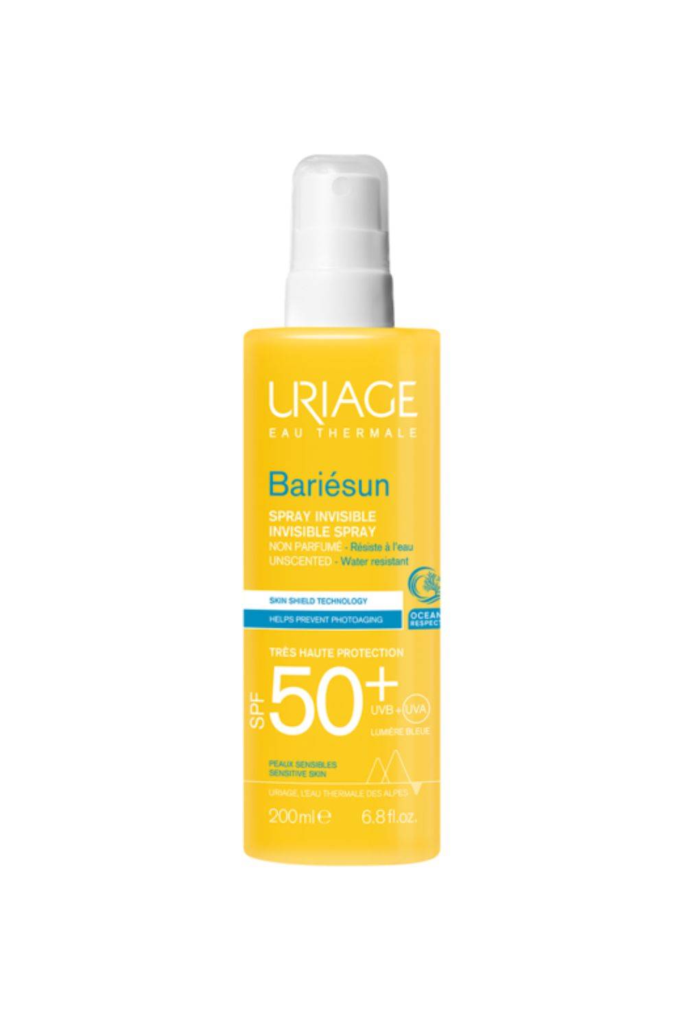 Uriage Bariesun SPF50+ Sin Perfume Spray 200 ml