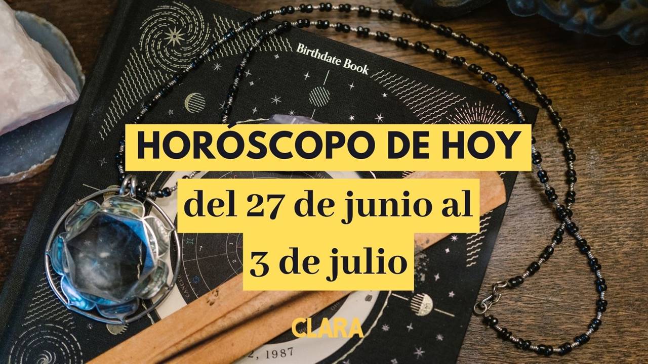 Predicción horóscopo diario: descubre lo que le pasará a tu signo entre el 27 de junio y el 3 de julio