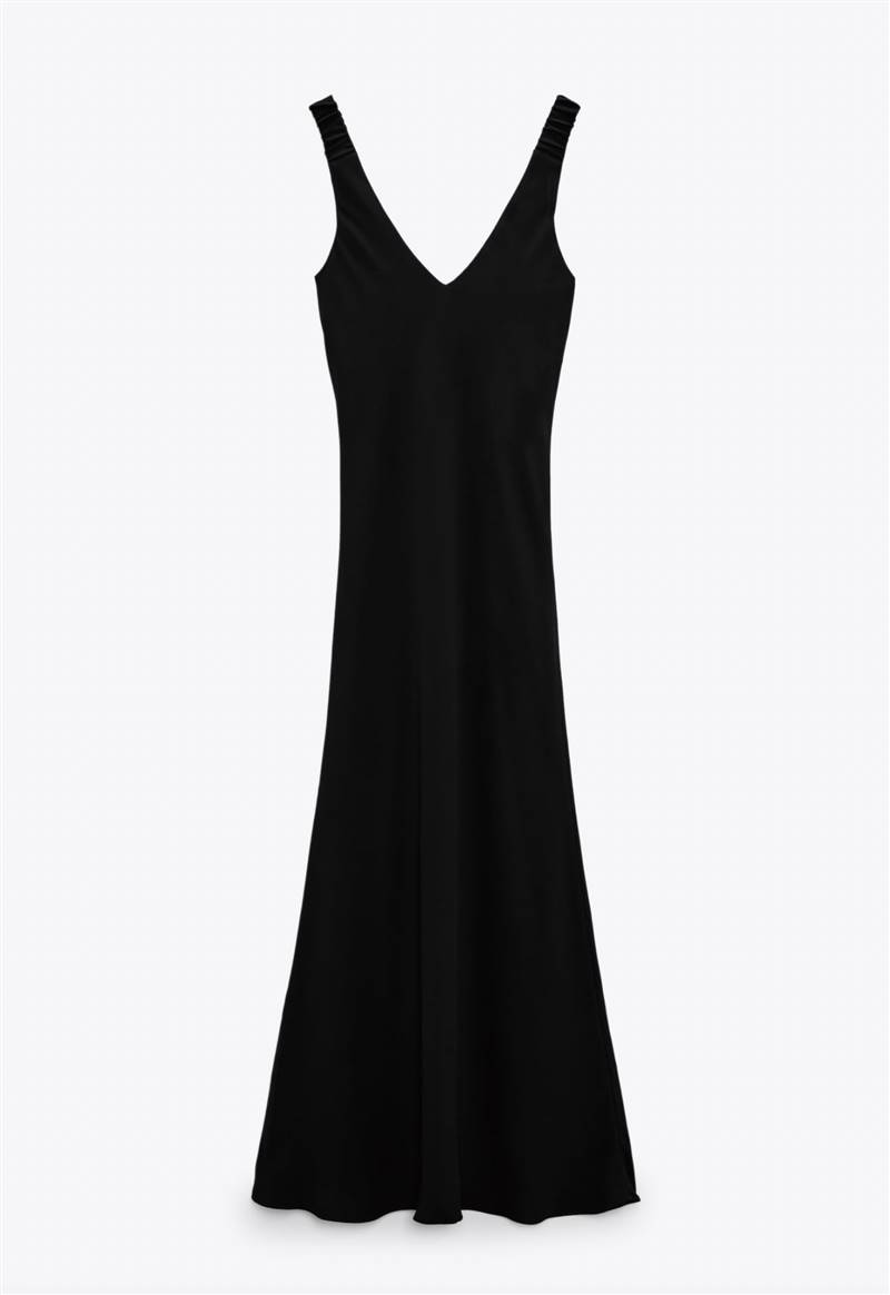 Vestido Negro de Zara