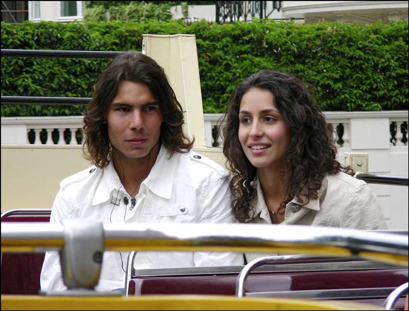 Rafael Nadal and Mery Perello